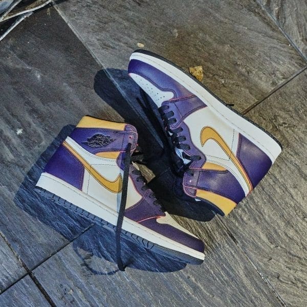 Air Jordan 1 Retro High OG Defiant Nike SB Lakers - Image 6