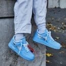 Air Force 1 Low Off-White MCA Blu Università