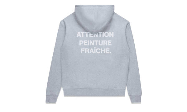 Zipper Grey White – Bild 2