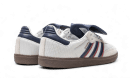 Samba LT Crystal White Dark Blue Gum