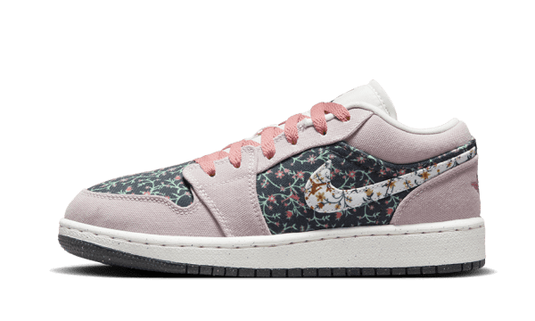 Air Jordan 1 Tela floreale bassa