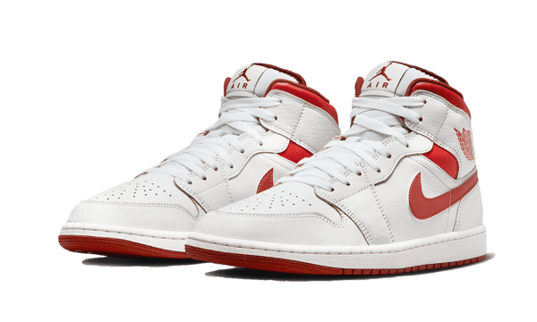 Air Jordan 1 Mid Dune Red - Imagen 2