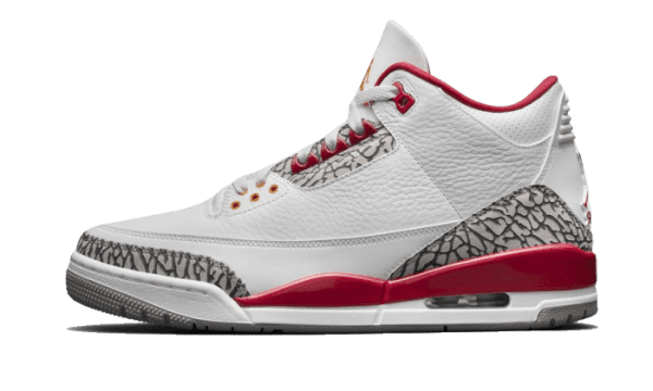 Air Jordan 3 Retro Rosso Cardinale
