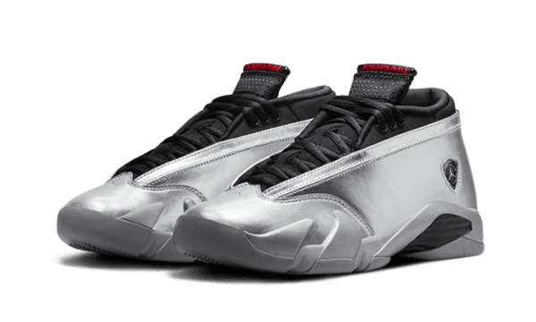 Air Jordan 14 Low Metallic Silver - Image 2