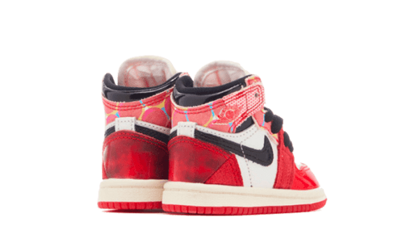 Air Jordan 1 High OG Spider-Man Across the Spider-Verse Bébé (TD) - Imagen 3