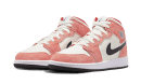 Air Jordan 1 Mid SE Orange Suede
