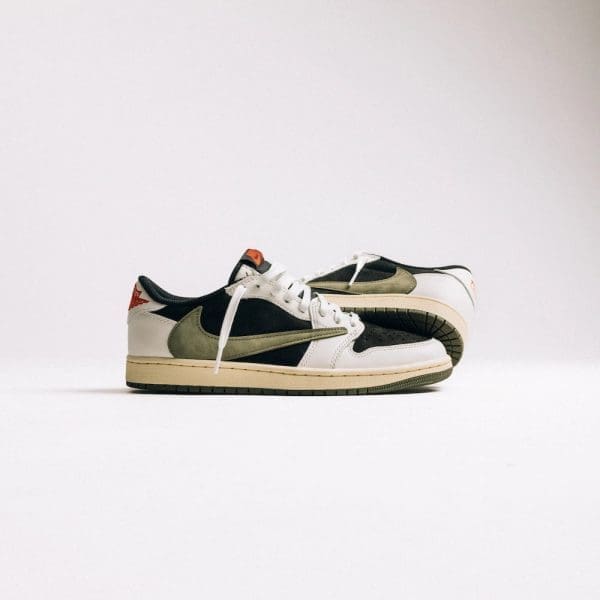 Air Jordan 1 Retro Low OG SP Travis Scott Olive - immagine 7