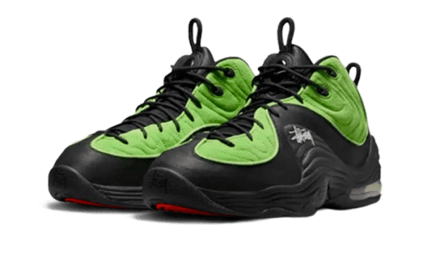 Air Penny 2 Stussy Vivid Green Black – Image 2