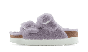 Arizona Große Schnalle Shearling Lila Nebel