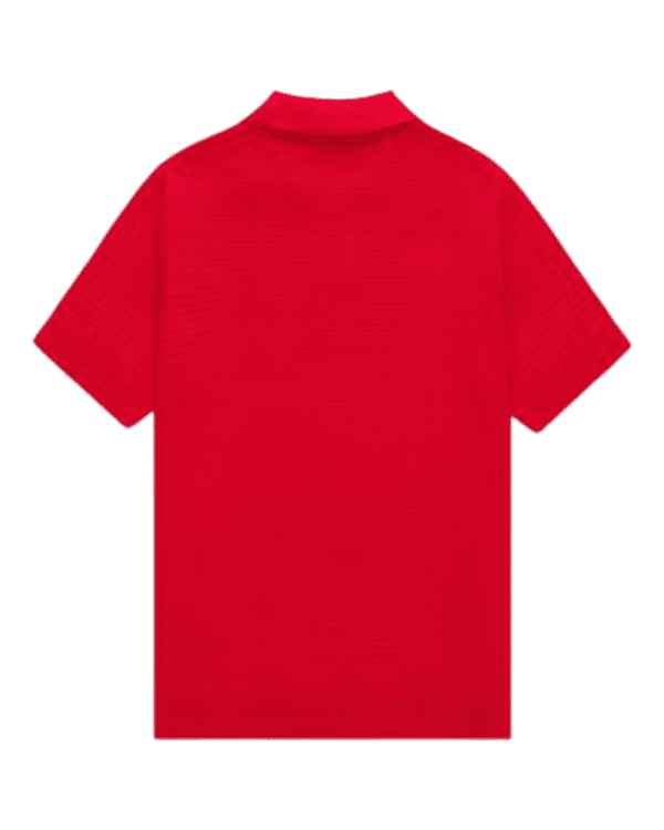 Simon Knit Shirt Red – Bild 4