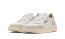 Medalist Leather Suede Low White Beige