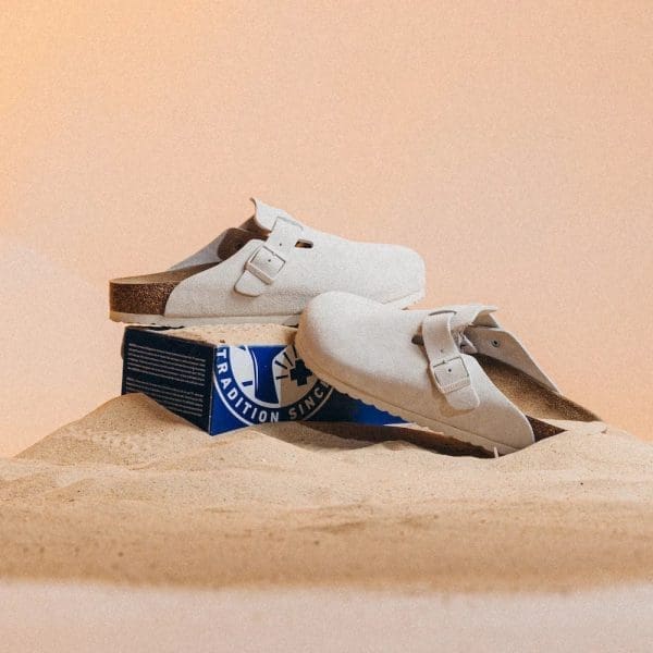 Boston Suede Antique White - Image 4
