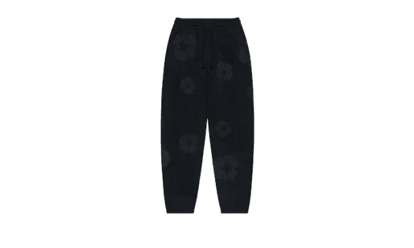 Sweatpant Cotton Wreath Black Monochrome - immagine 3