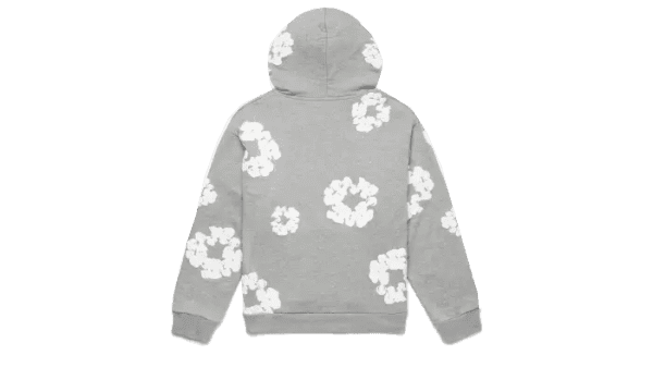 Hoodie The Cotton Wreath Grey - Image 2