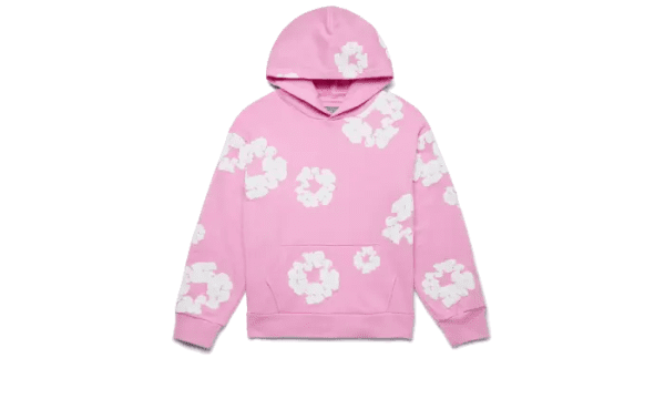 Hoodie The Cotton Wreath Pink