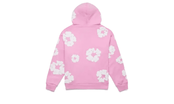 Hoodie The Cotton Wreath Pink – Image 4