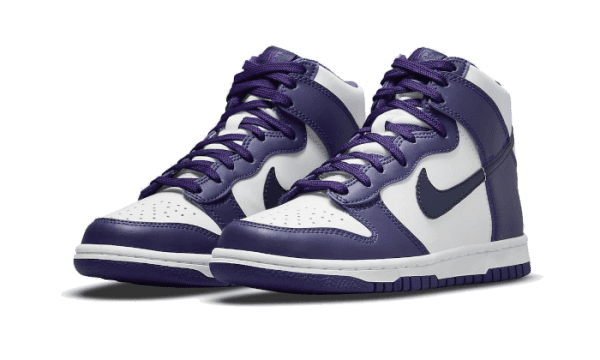 Dunk High Electro Purple Midnight Navy - Imagen 2