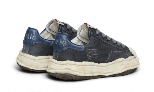 Blakey OG Sole Over-Dyed Canvas Low Navy - Image 3