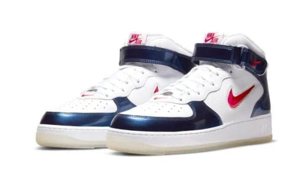 Air Force 1 Mid University Red Midnight Navy - Image 2