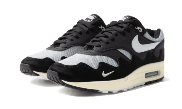 Air Max 1 Patta Black Grey (Special Box + Bracelet) - Image 2