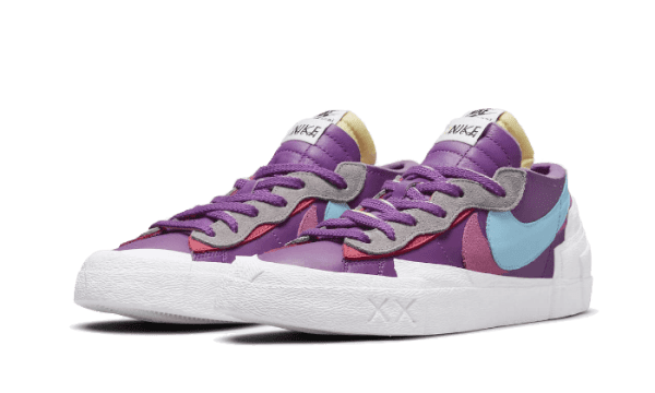 Blazer Low Sacai Kaws Purple Dusk - immagine 2