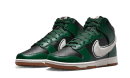Dunk High Chenille Swoosh Black Green