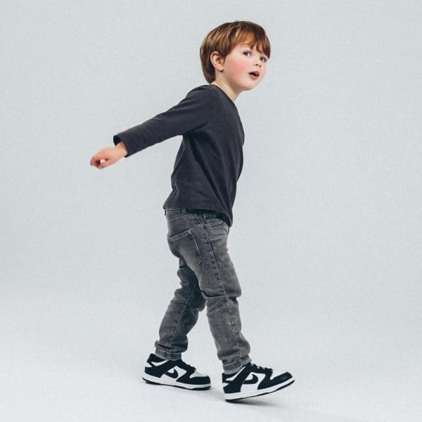 Dunk Low Black White Enfant (PS) - Image 3