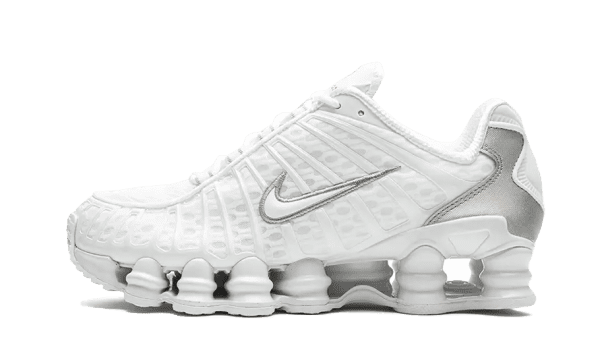 Shox TL White Metallic Silver Max Orange