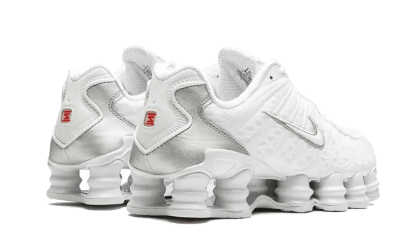 Shox TL White Metallic Silver Max Orange - Image 3