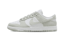 Dunk Low in velluto a coste grigio