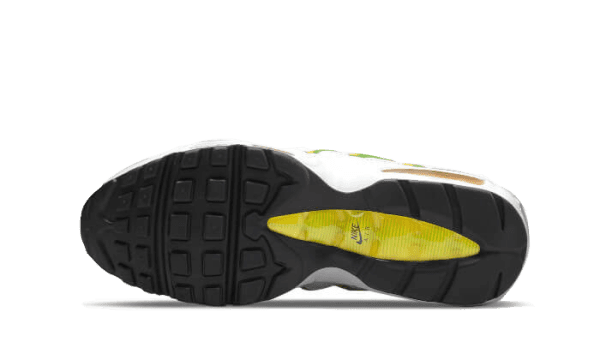 Air Max 95 Essential White Green Apple Tour Yellow - Image 3