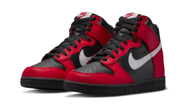 Dunk High Black Red - Image 2