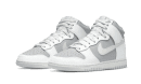 Dunk High Retro Grigio Bianco