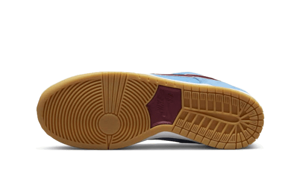 SB Dunk Low Valour Blue Team Maroon - Image 3