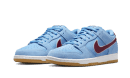 SB Dunk Low Valour Blue Team Maroon