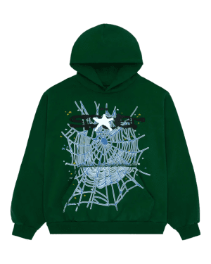 Web Hoodie Hunter Green