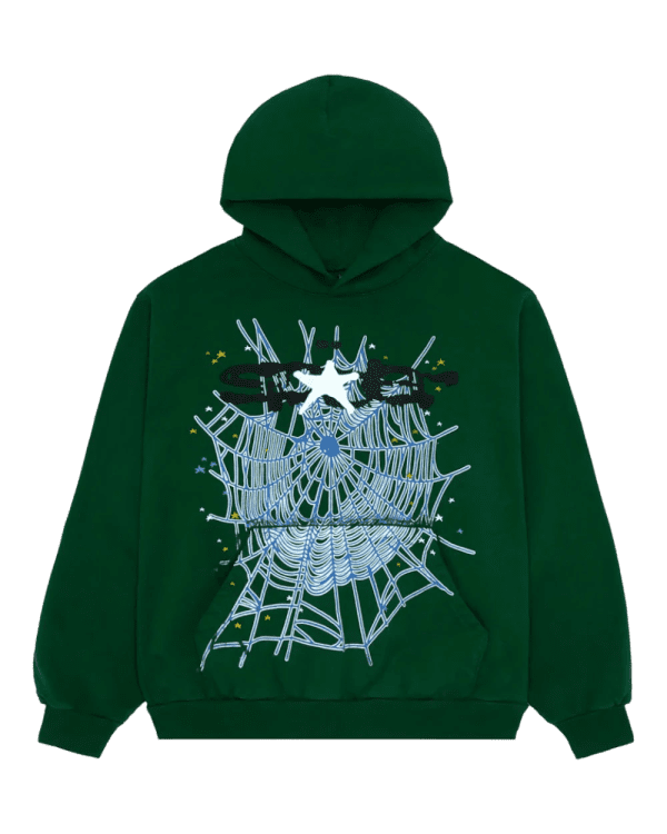 Web Hoodie Hunter Green