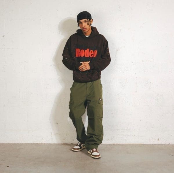 Sp5der Days Before Rodeo Hoodie Black – Image 2
