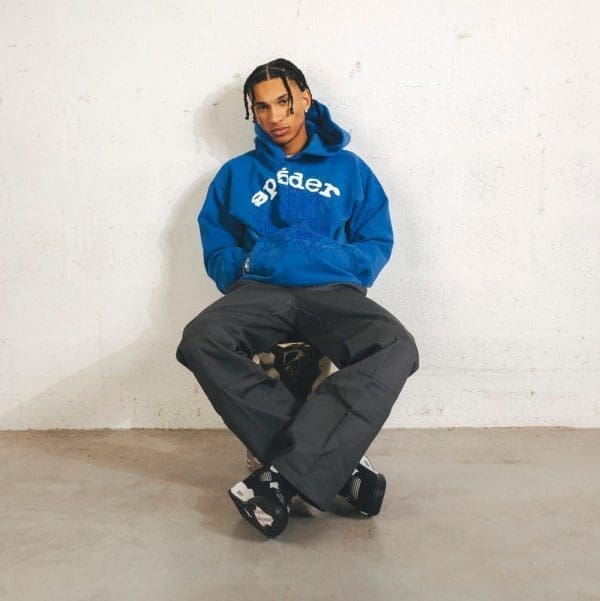Hooded Sweatshirt Legacy Blue - Image 2
