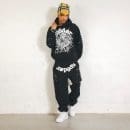 OG Web Schwarzer Hoodie