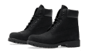 6" Premium Waterproof Boot Black Nubuck