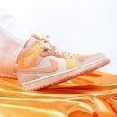 Air Jordan 1 Mid Apricot Orange