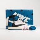 Air Jordan 1 Retro High OG SP Travis Scott Fragment Blu Militare