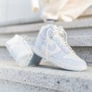 Dunk High Fútbol Gris