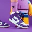 Dunk High SP Varsity Morado