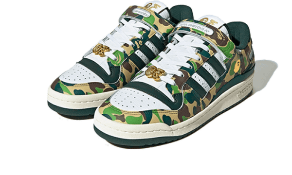 Forum 84 Low Bape 30th Anniversary Green Camo - Image 2