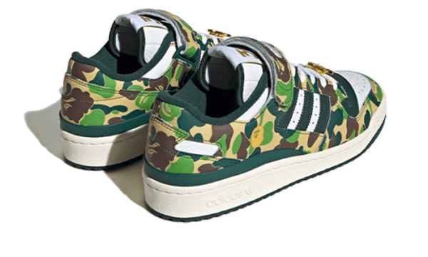 Forum 84 Low Bape 30th Anniversary Green Camo - Image 3