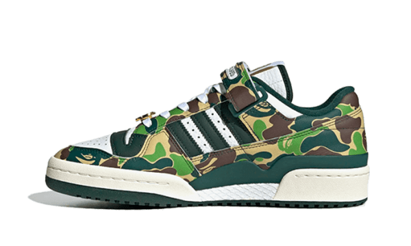 Forum 84 Low Bape 30th Anniversary Green Camo