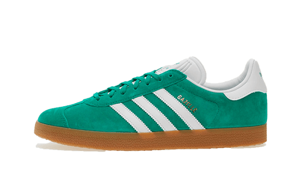 Gazelle Court Green Footwear White