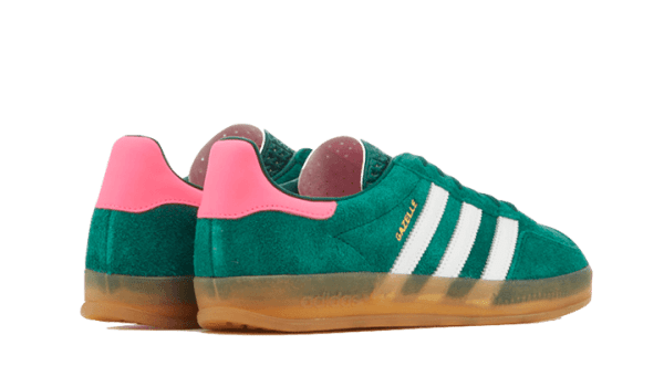 Gazelle Indoor Collegiate Green Lucid Pink - Image 3